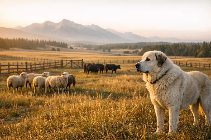 Guard Dogs on Large Ranches