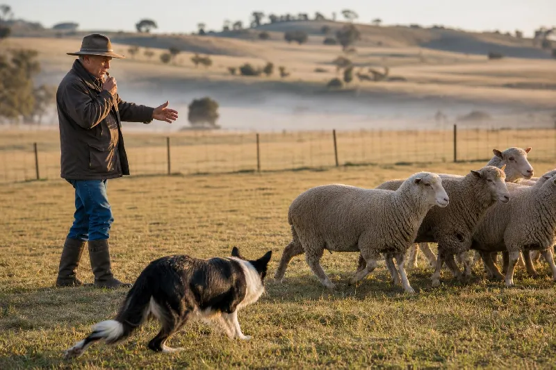 Common Herding Commands Used by Stockmen