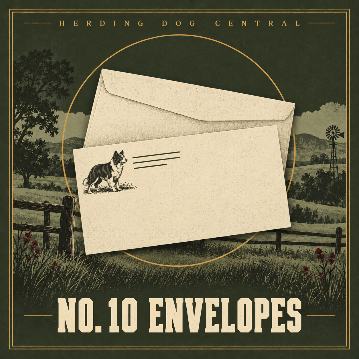 No. 10 Custom Printed Envelopes