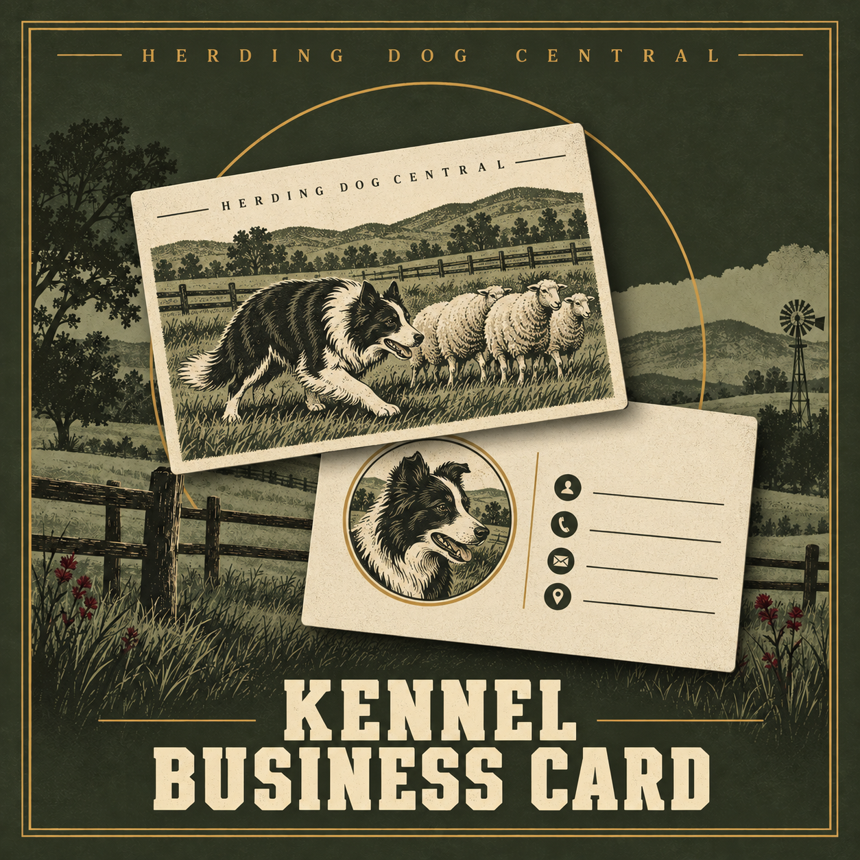 Kennel Business Card